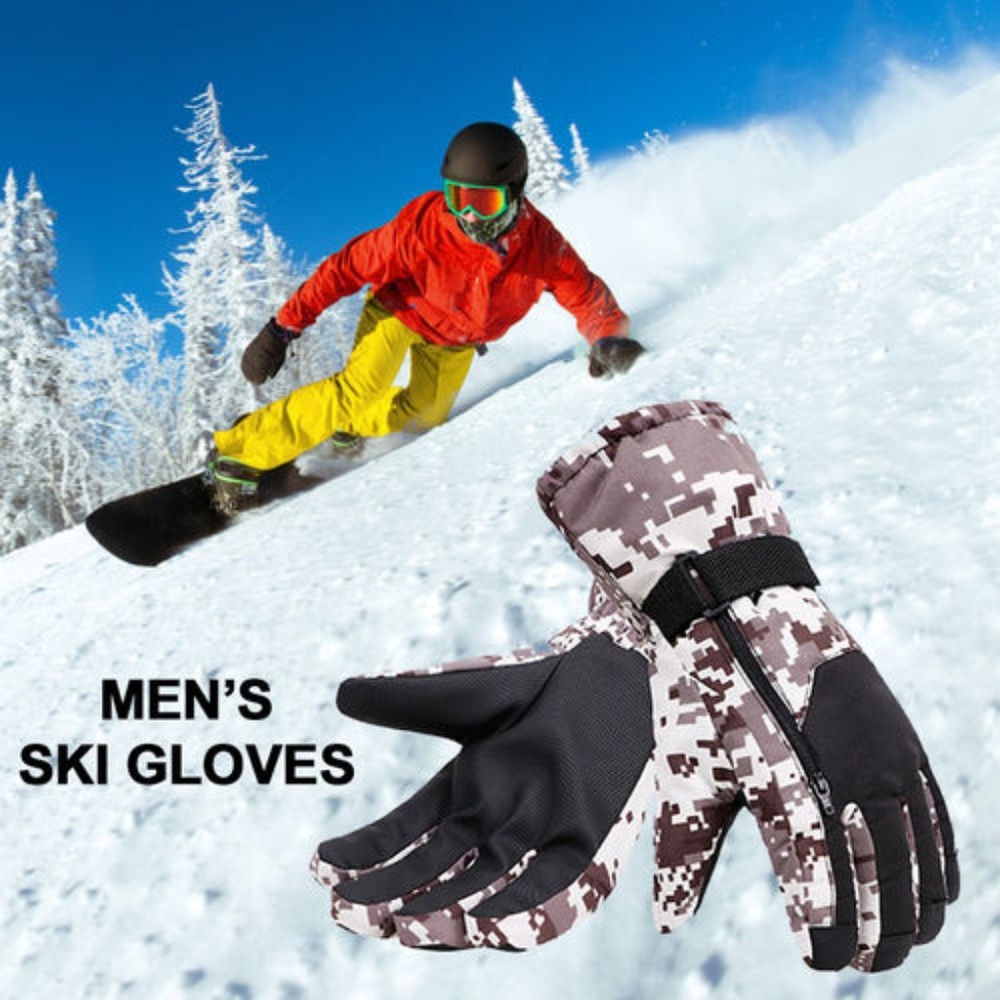 Winter Sports Thinsulate Waterproof Ski Gloves - Picture 2 of 5